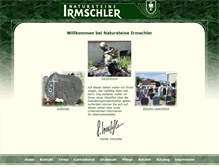 Tablet Screenshot of irmschler.com